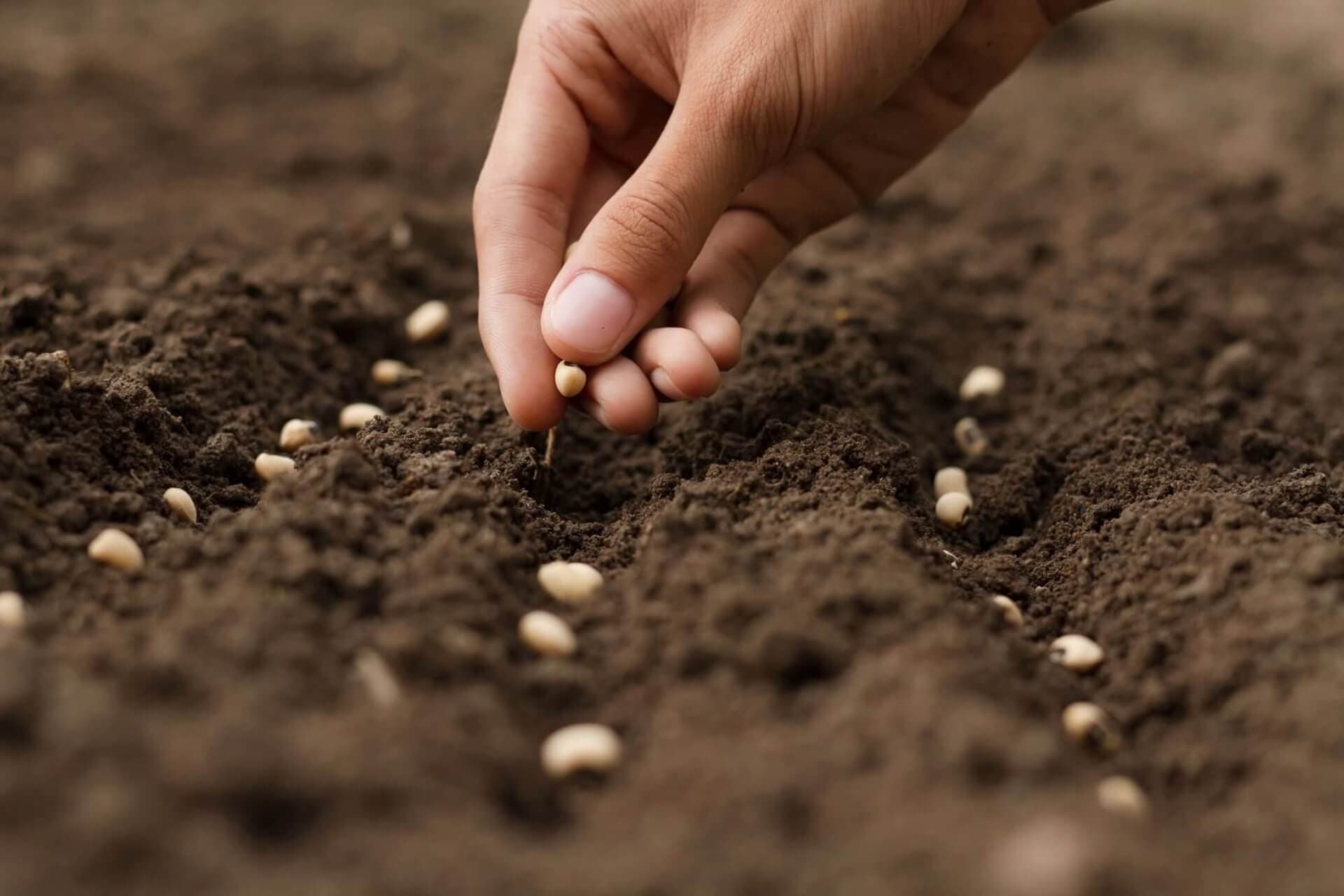 Farmer Sowing Seeds