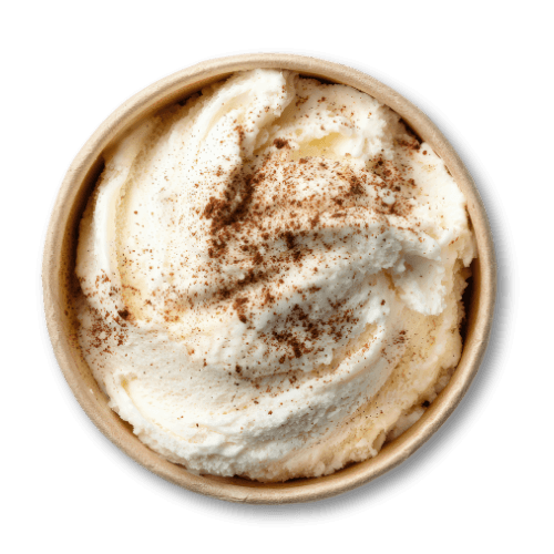 Native functional starches for ice cream and dairy